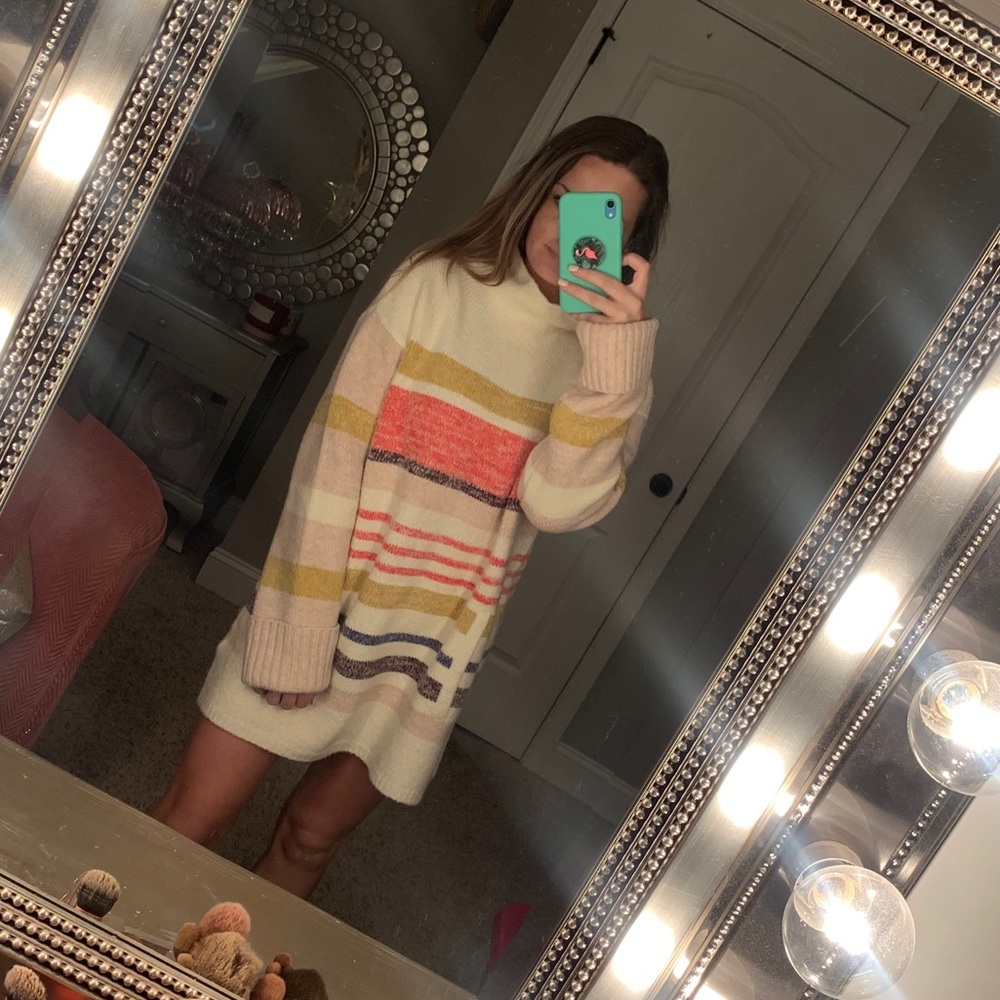 Anthropologie sweater dress
